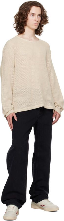 Reebok Classics Off-White & Burgundy Club C Revenge Vintage Sneakers - Picture 4