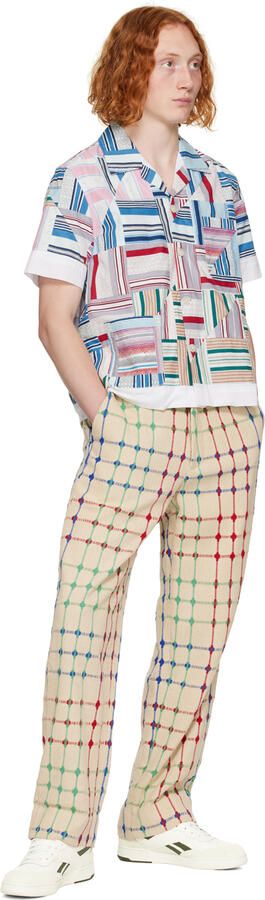 Reebok Classics White & Green BB 4000 II Sneakers - Picture 4