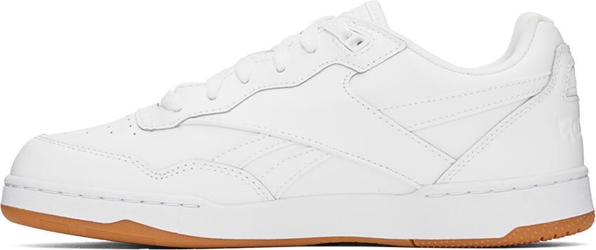 Reebok Classics White BB 4000 II Sneakers - Picture 3