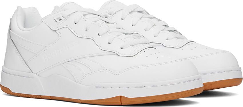 Reebok Classics White BB 4000 II Sneakers - Picture 2
