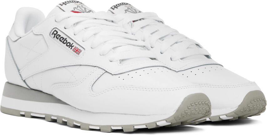 Reebok Classics White Classic Leather Sneakers - Picture 2