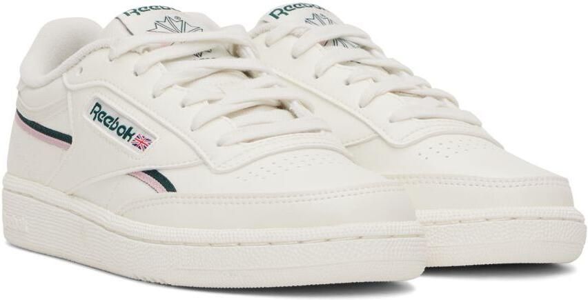 Reebok Classics White Club C 85 Vegan Leather Sneakers - Picture 2