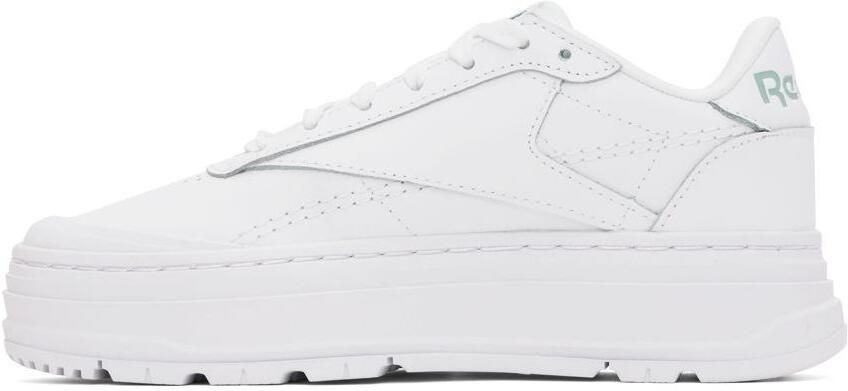 Reebok Classics White Club C Double GEO Sneakers - Picture 3
