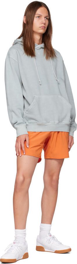 Reebok Classics White Leather Workout Plus Sneakers - Picture 4