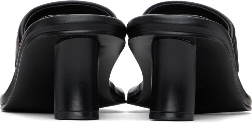 Reike Nen Black Padded Heeled Sandals