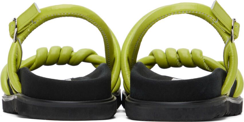 Reike Nen Green Knotted Sandals