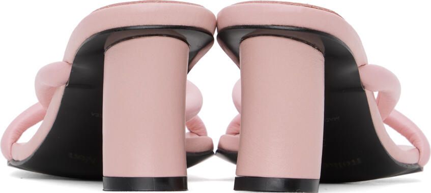 Reike Nen Pink Twisted Heeled Sandals