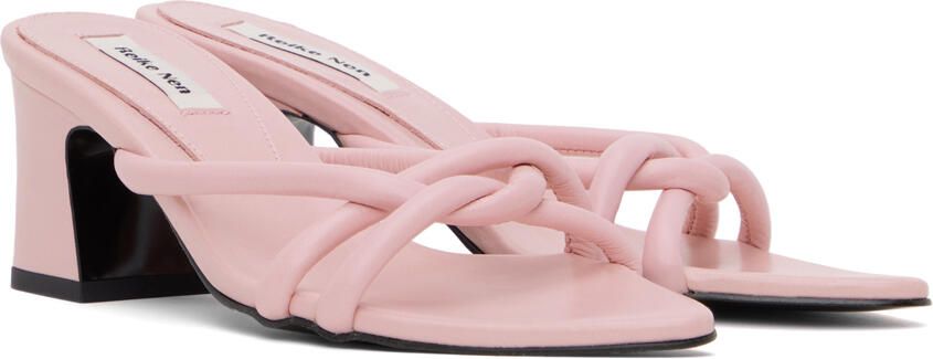 Reike Nen Pink Twisted Heeled Sandals - Picture 2