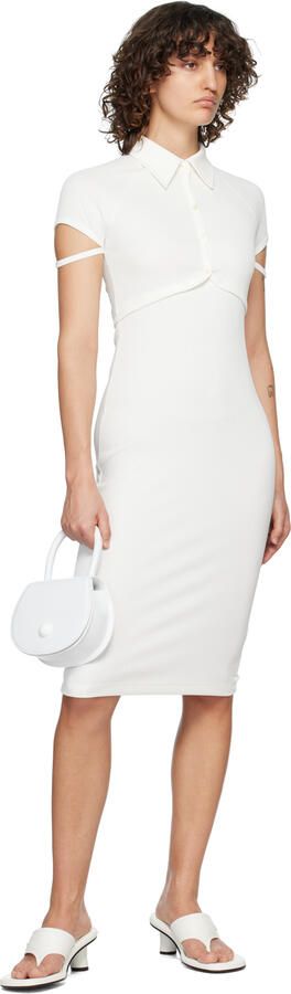 Reike Nen White Padded Heeled Sandals - Picture 4