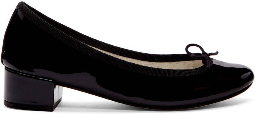 Repetto Black Patent Camille Ballerina Heels - Picture 10
