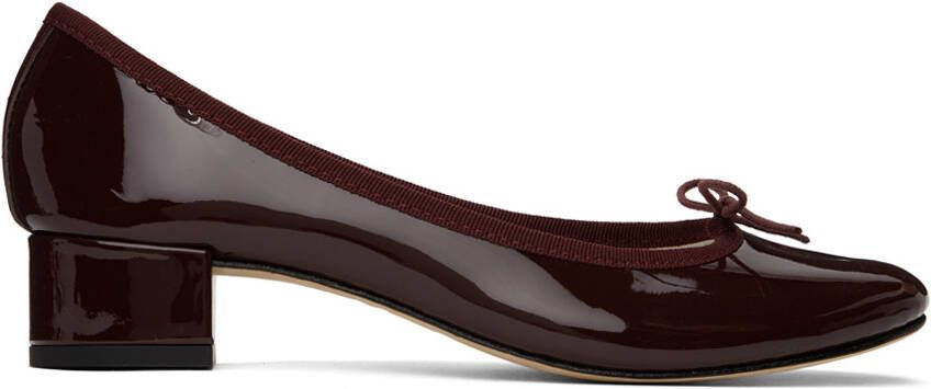 Repetto Burgundy Camille Heels