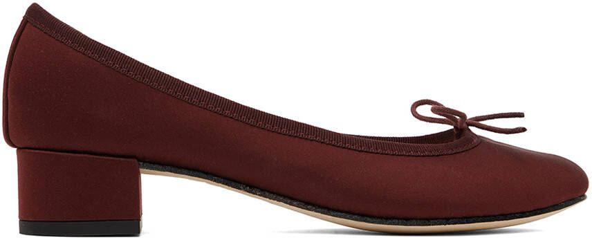 Repetto Burgundy Camille Heels