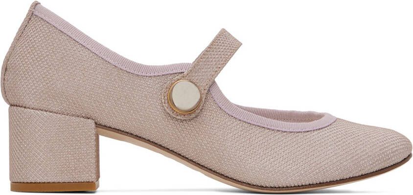 Repetto Pink Fabienne Mary Janes