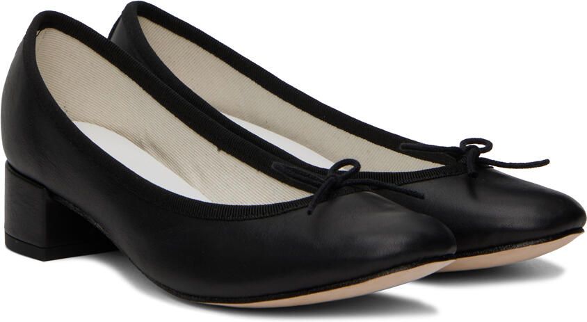 Repetto Black Camille Ballerina Heels - Picture 2