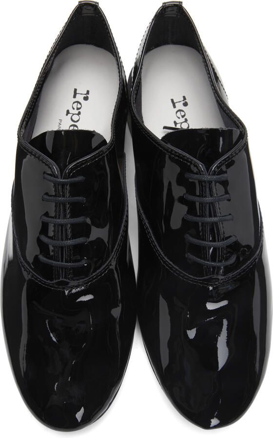 Repetto Black Patent Zizi Oxfords