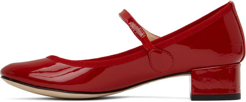 Repetto Red Rose Heels - Picture 4