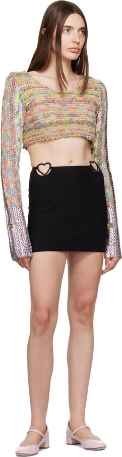 Repetto SSENSE Exclusive Pink Rose Ballerina Heels - Picture 4