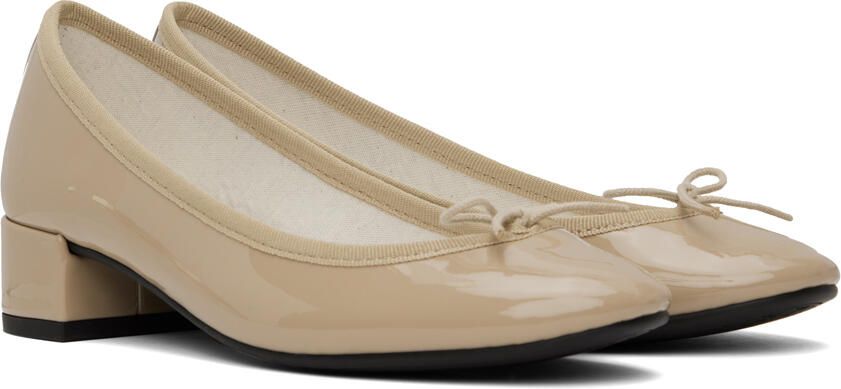 Repetto Tan Camille Heels - Picture 2