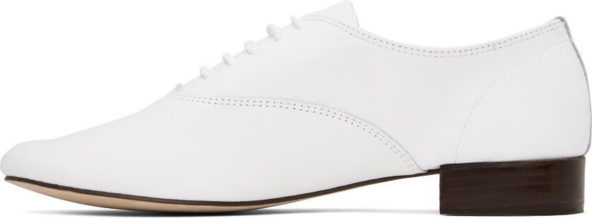 Repetto White Zizi Oxfords - Picture 3