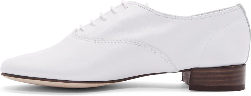Repetto White Zizi Oxfords - Picture 2