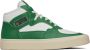 Rhude Green & White Cabriolets Sneakers - Thumbnail 1