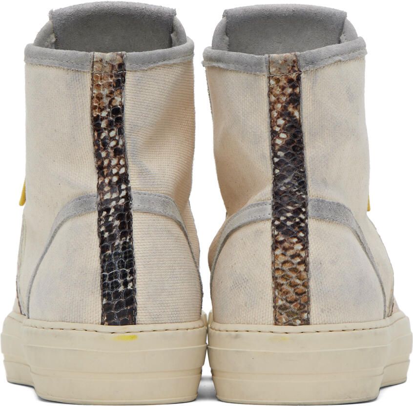 Rhude Beige Bel Airs Sneakers