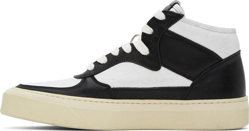 Rhude Black & White Cabriolets Sneakers - Picture 3
