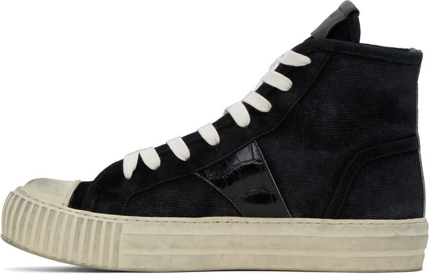 Rhude Black Bel Airs Sneakers - Picture 3
