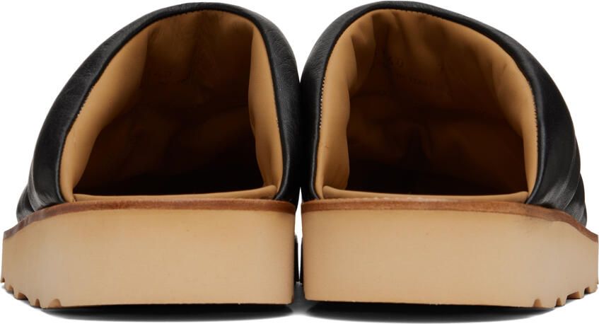 Rhude Black House Slippers