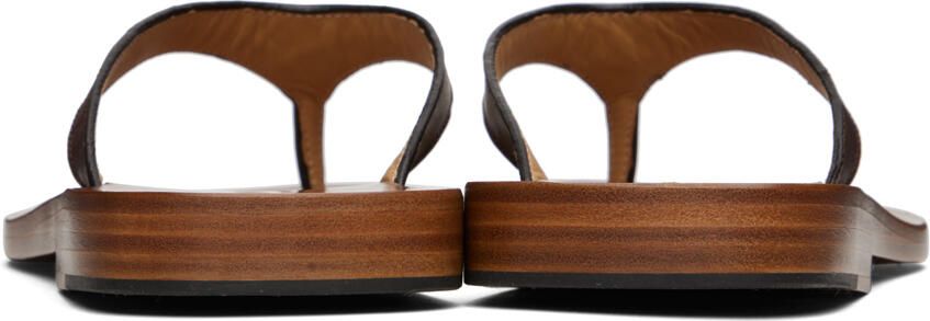 Rhude Brown Beach Sandal - Picture 2
