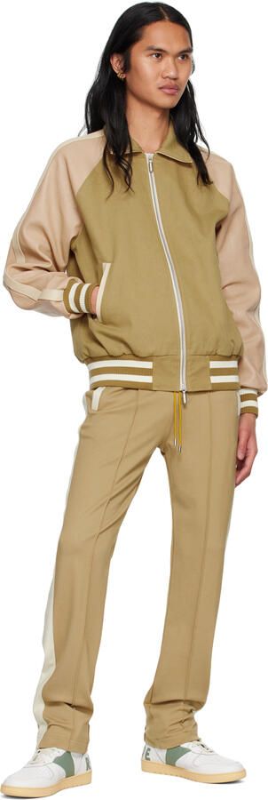 Rhude Green & White Rhecess Hi Sneakers - Picture 4