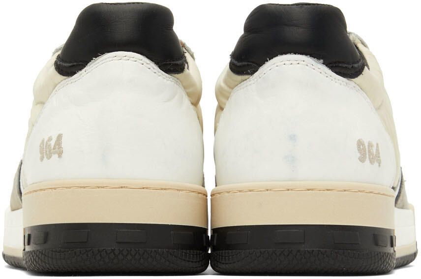 Rhude SSENSE Exclusive Beige Racing Sneakers