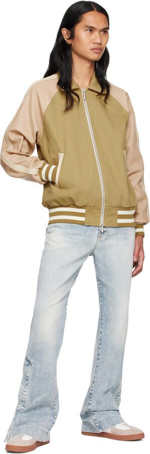 Rhude White & Beige High-Top Sneakers - Picture 4