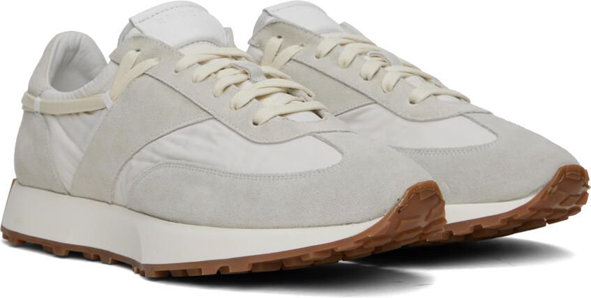 Rhude White & Gray Runner Sneakers - Picture 2