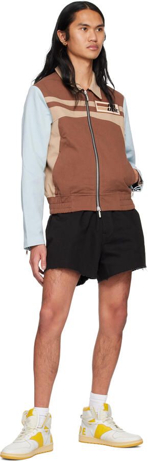 Rhude White & Yellow Rhecess Hi Sneakers - Picture 4