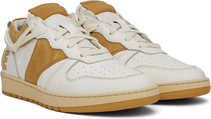 Rhude SSENSE Exclusive White & Black Rhecess Low Sneakers - Picture 3