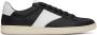 Rhude SSENSE Exclusive Black & White Court Sneakers - Thumbnail 5