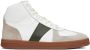 Rhude White & Gray Paneled Sneakers - Thumbnail 1