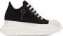 Rick Owens DRKSHDW Black & White Abstract Low Sneakers - Thumbnail 1