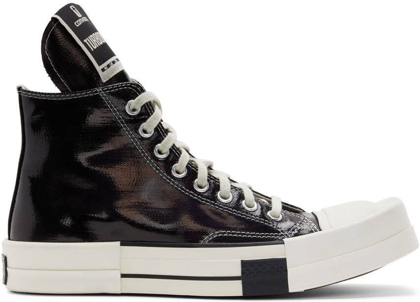 Rick Owens Drkshdw Silver Converse Edition Turbodrk Chuck 70 Low Sneakers - Picture 6