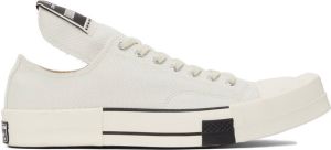 Rick Owens DRKSHDW Off-White Converse Edition TurboDrk Chuck 70 Low Sneakers