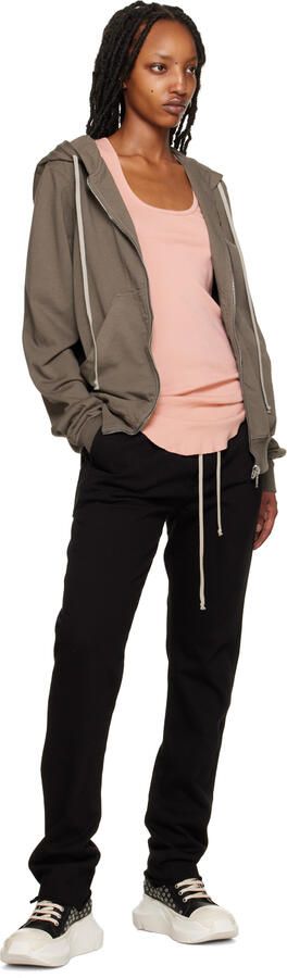 Rick Owens DRKSHDW Black Abstract Sneakers - Picture 4