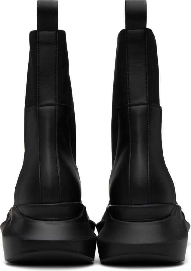 Rick Owens DRKSHDW Black Beatle Abstract Boots - Picture 3