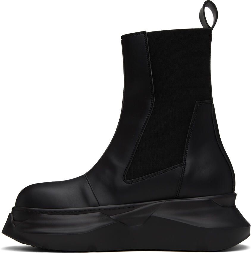 Rick Owens DRKSHDW Black Beatle Abstract Boots - Picture 2