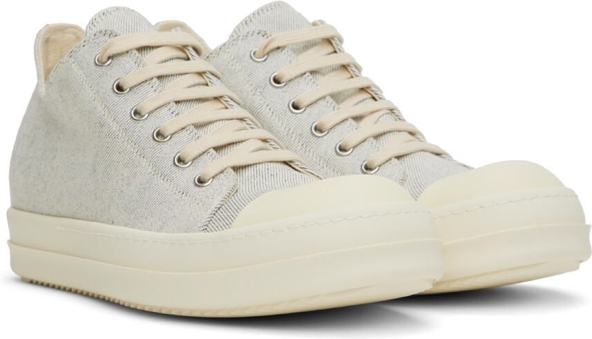 Rick Owens DRKSHDW Black Low Sneakers - Picture 2