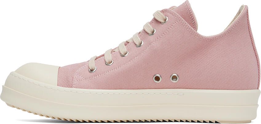 Rick Owens Drkshdw Pink Low Sneakers - Picture 3