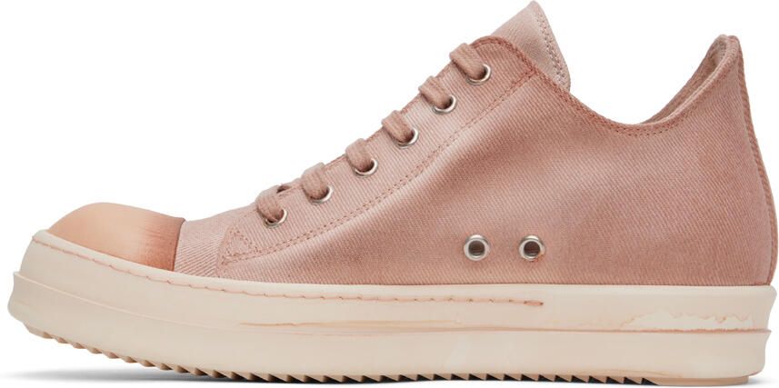 Rick Owens DRKSHDW Pink Low Sneakers - Picture 2
