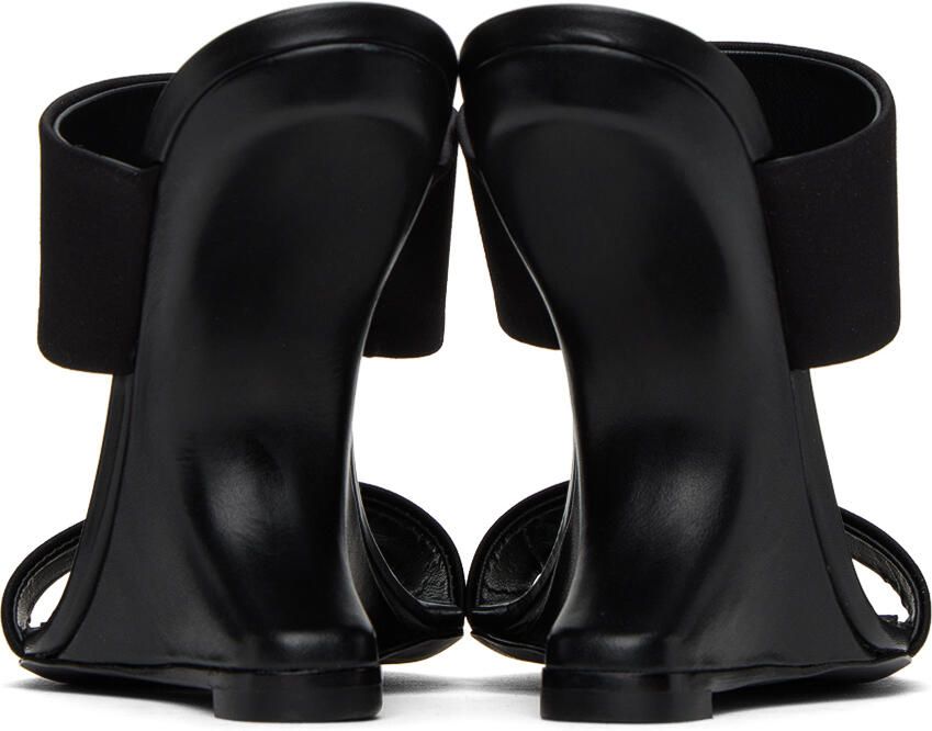 Rick Owens Lilies Black Cantileaver 11 Heeled Sandals