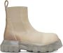 Rick Owens Off-White Beatle Bozo Tractor Boots - Thumbnail 1