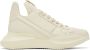 Rick Owens Off-White Geth Sneakers - Thumbnail 1